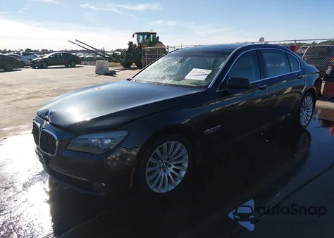2009 BMW 750Li from USA, damaged, VIN WBAKB83559CY62132
